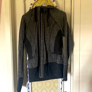 Reflex slim fit zip up hoodie